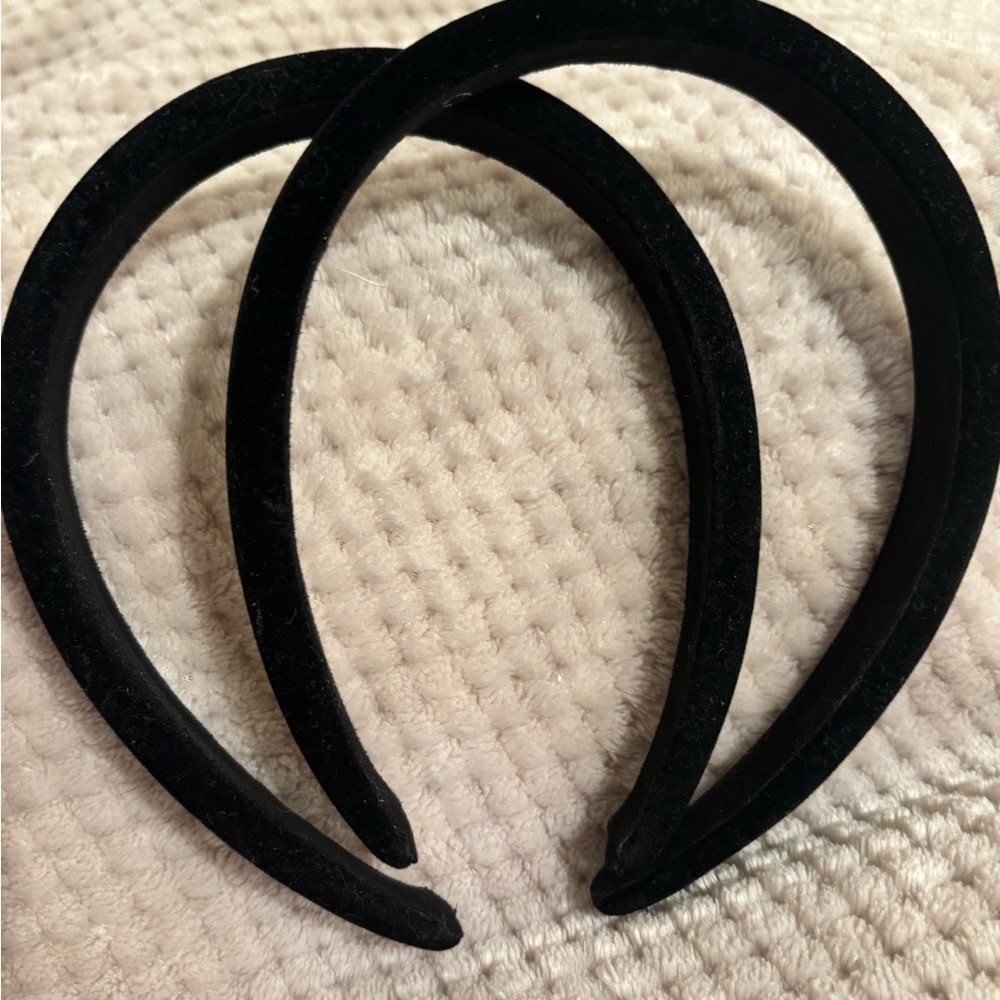 Classic Black Headband Set